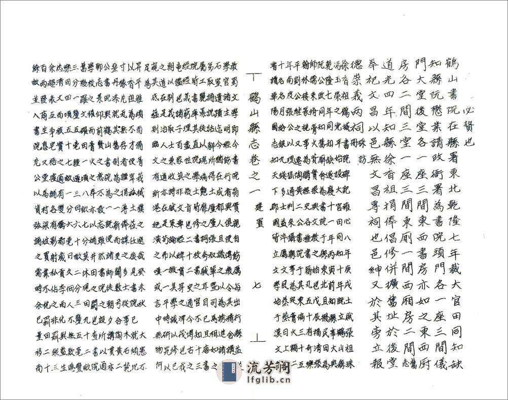 鹤山县志（道光油印本） - 第20页预览图