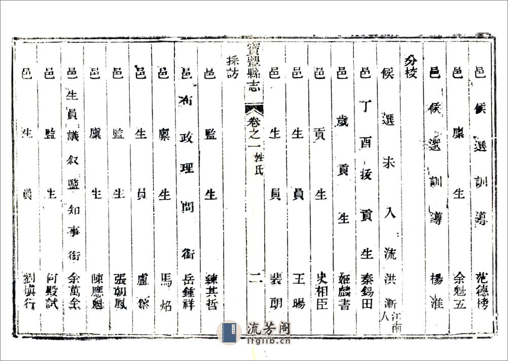 宝丰县志（道光） - 第9页预览图