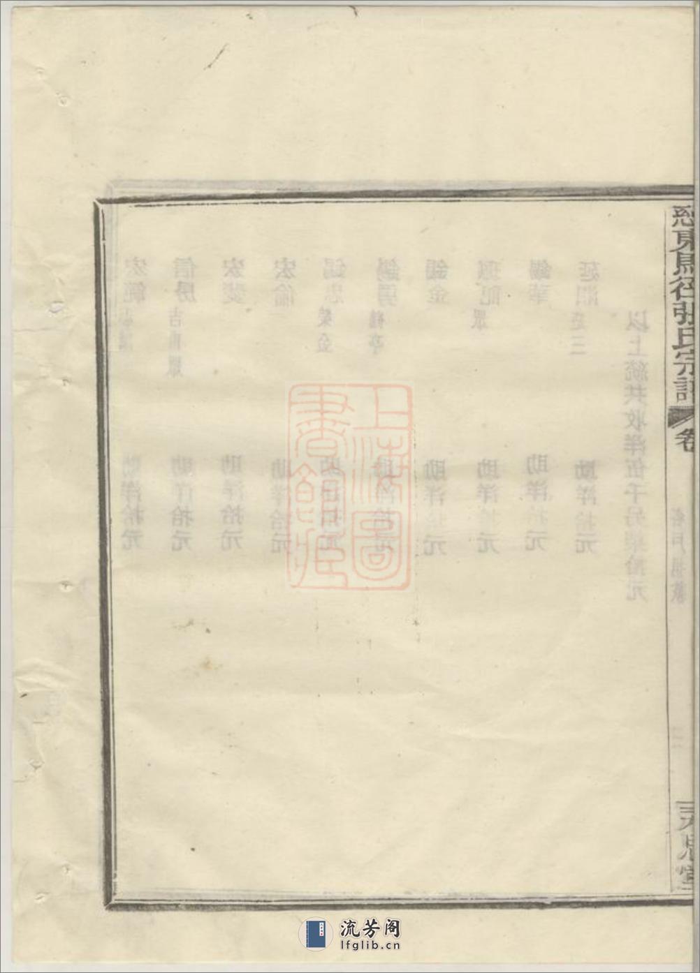 慈东马径张氏宗谱：十卷，首一卷，末一卷：[慈溪] - 第18页预览图