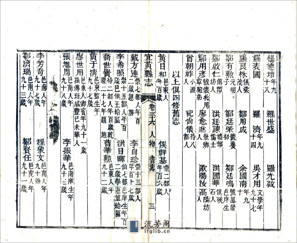 宜黄县志（同治）卷36-50 - 第8页预览图