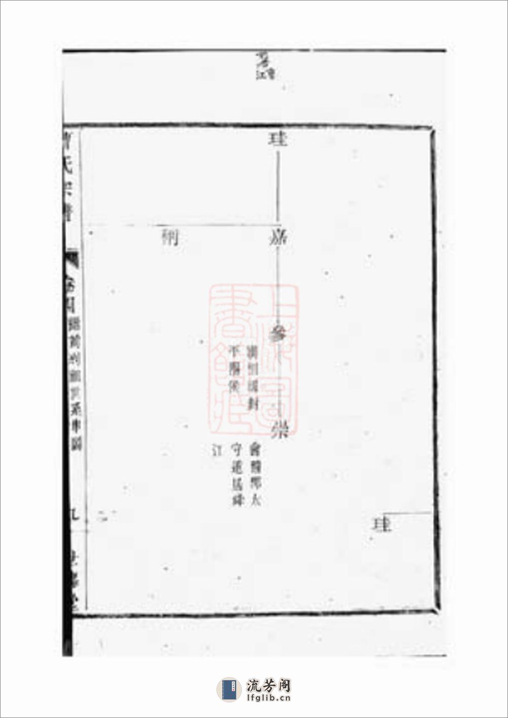 曹氏宗谱：[上虞] - 第18页预览图