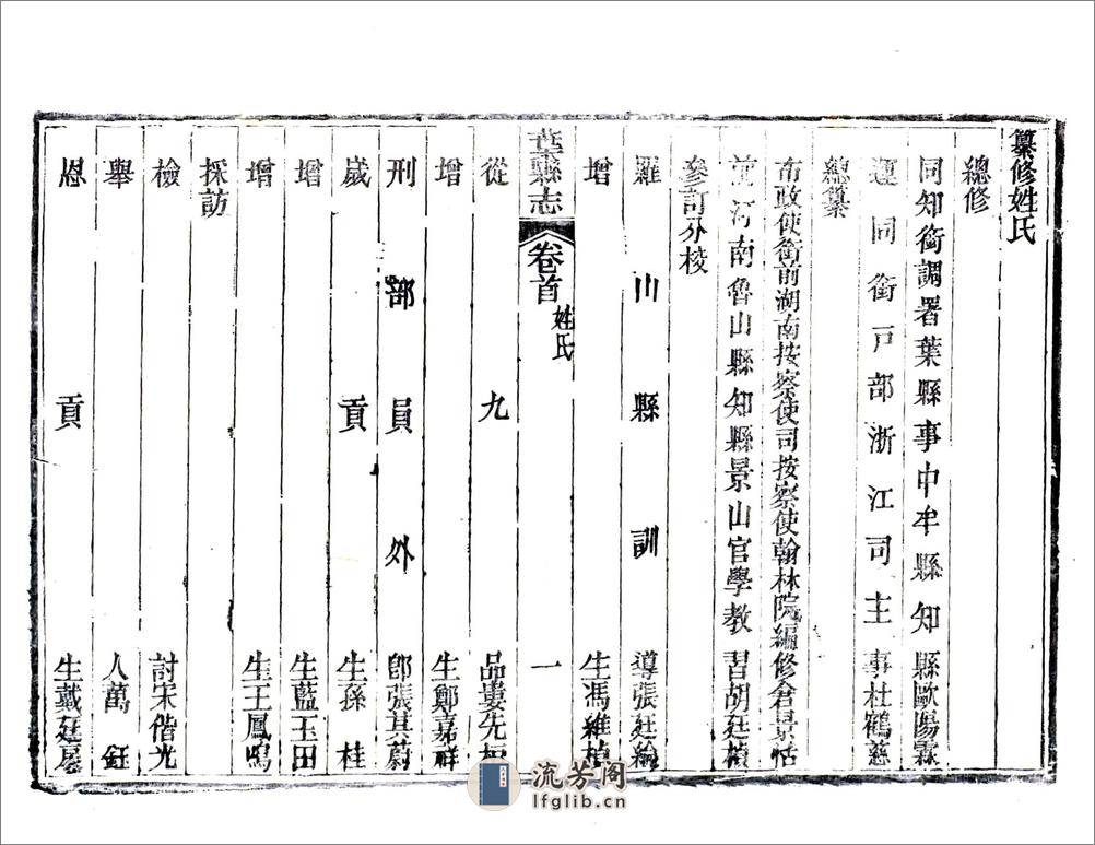 叶县志（同治） - 第20页预览图