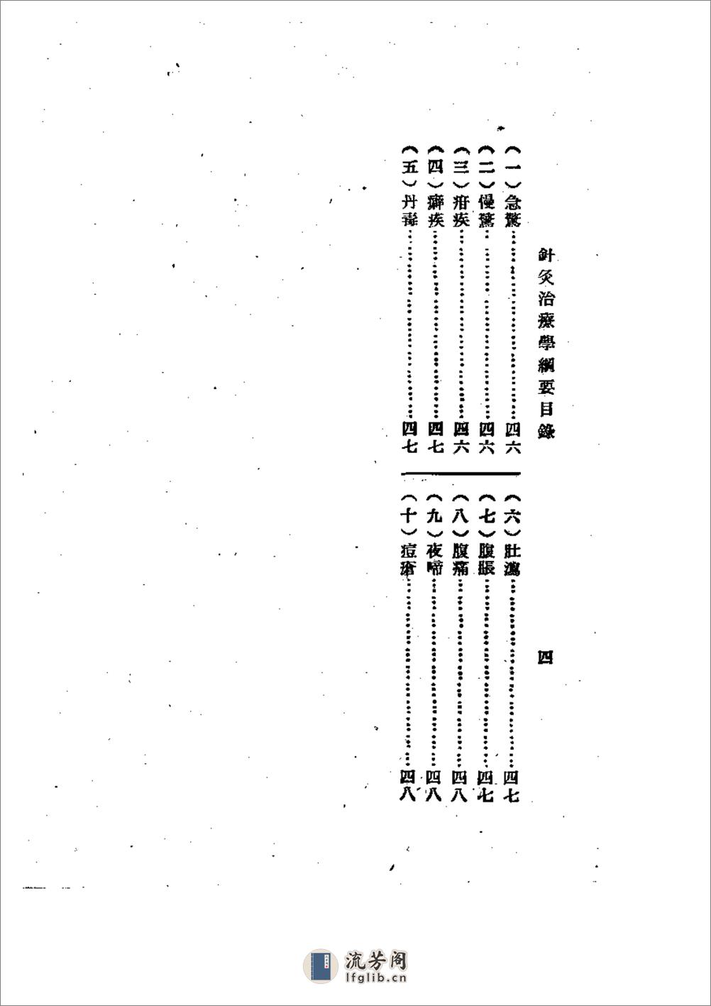 针灸治疗学纲要 - 第4页预览图