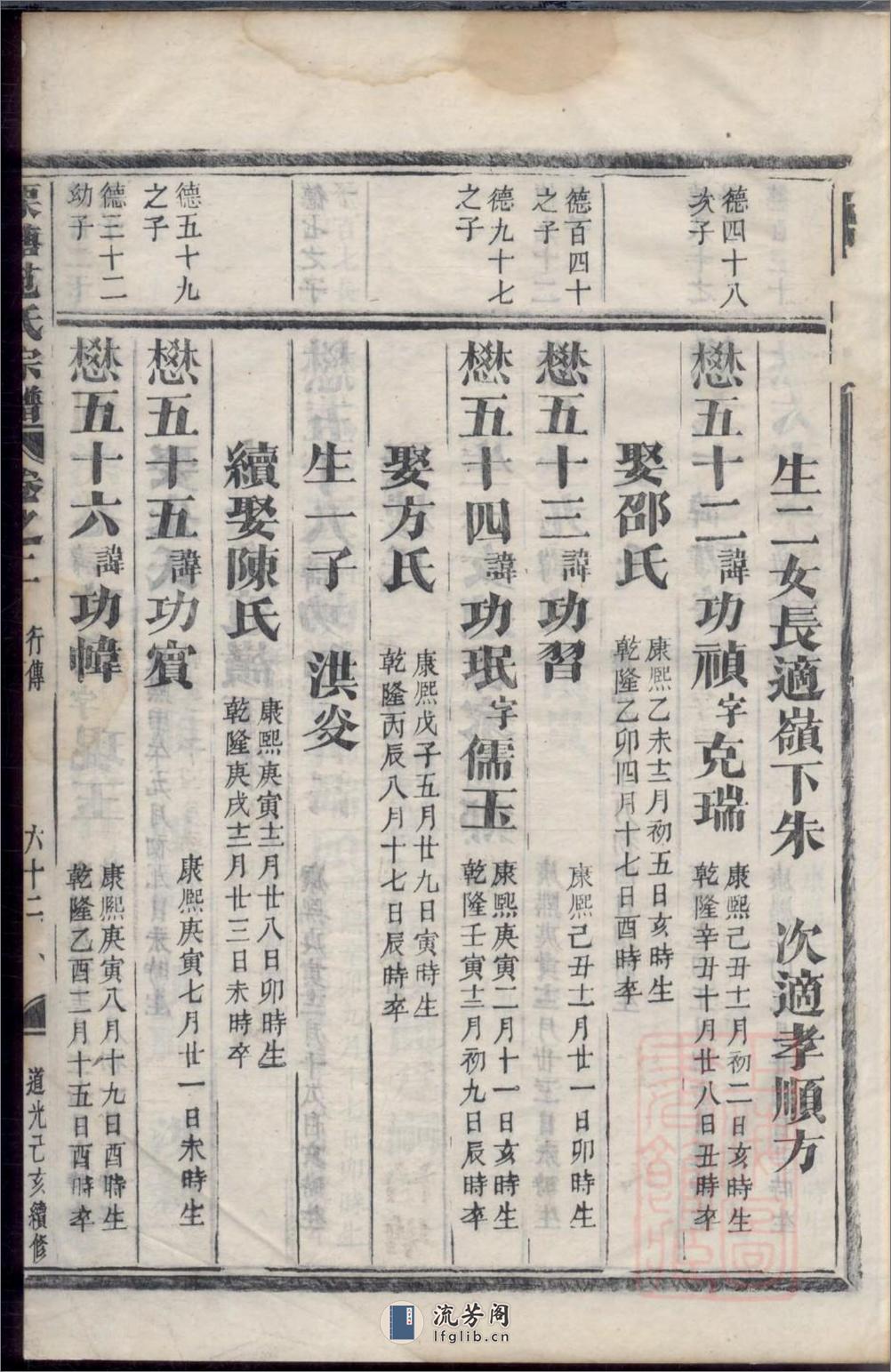 栗塘范氏宗谱_001 - 第16页预览图