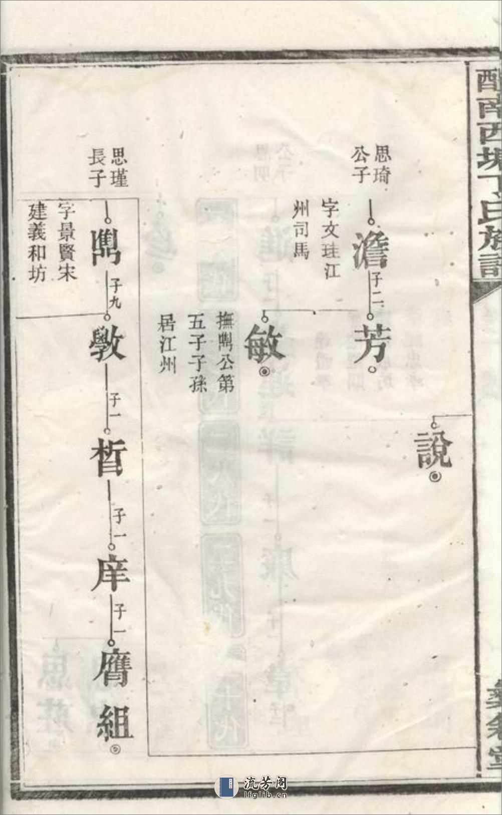 醴南西塘丁氏七修族谱：[醴陵] - 第12页预览图