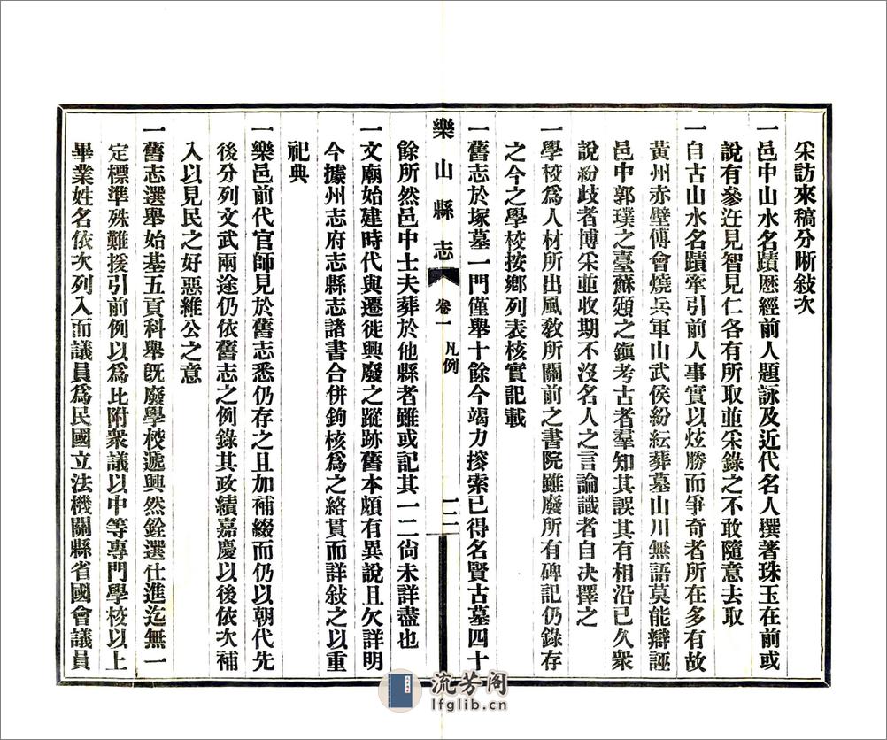 乐山县志（民国） - 第15页预览图