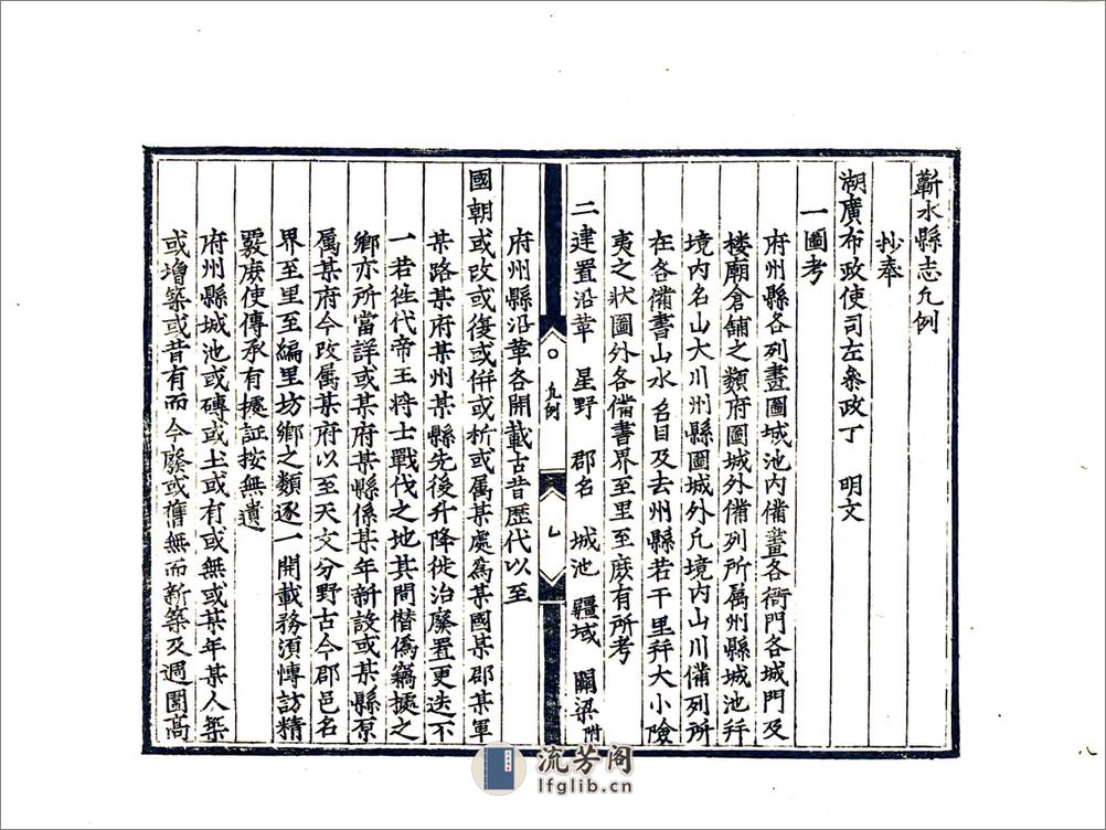 蕲水县志（嘉靖） - 第10页预览图