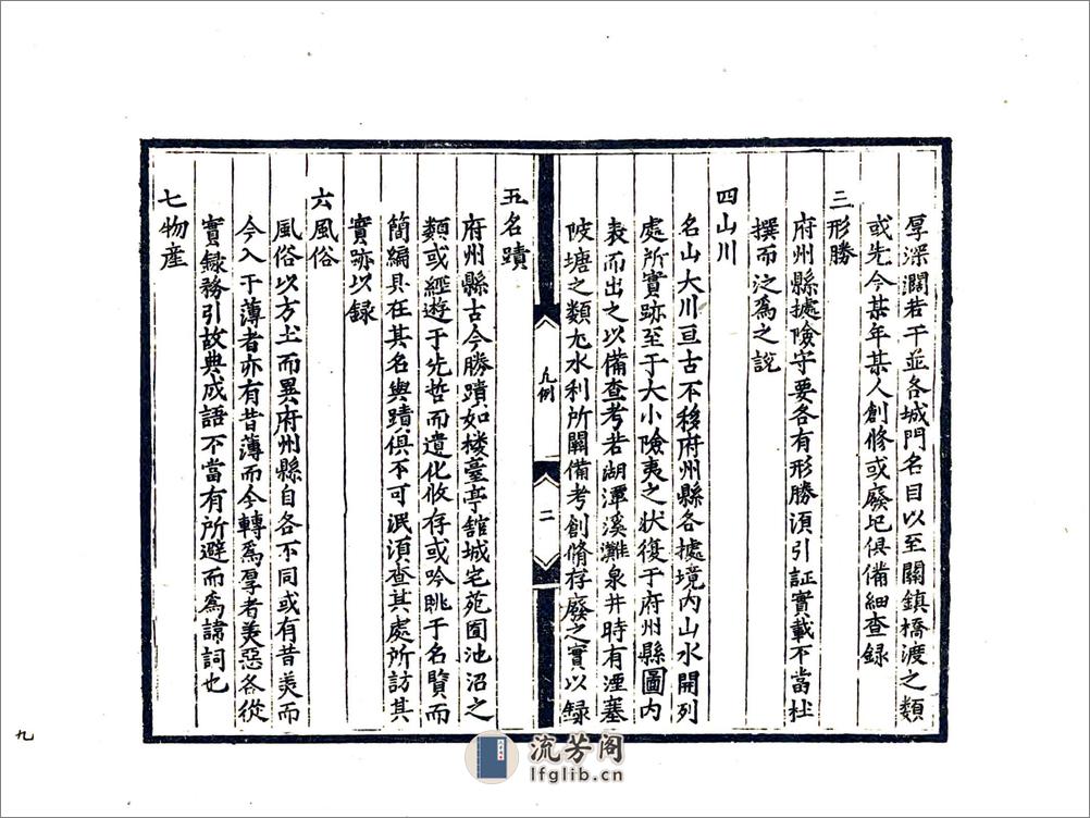 蕲水县志（嘉靖） - 第11页预览图