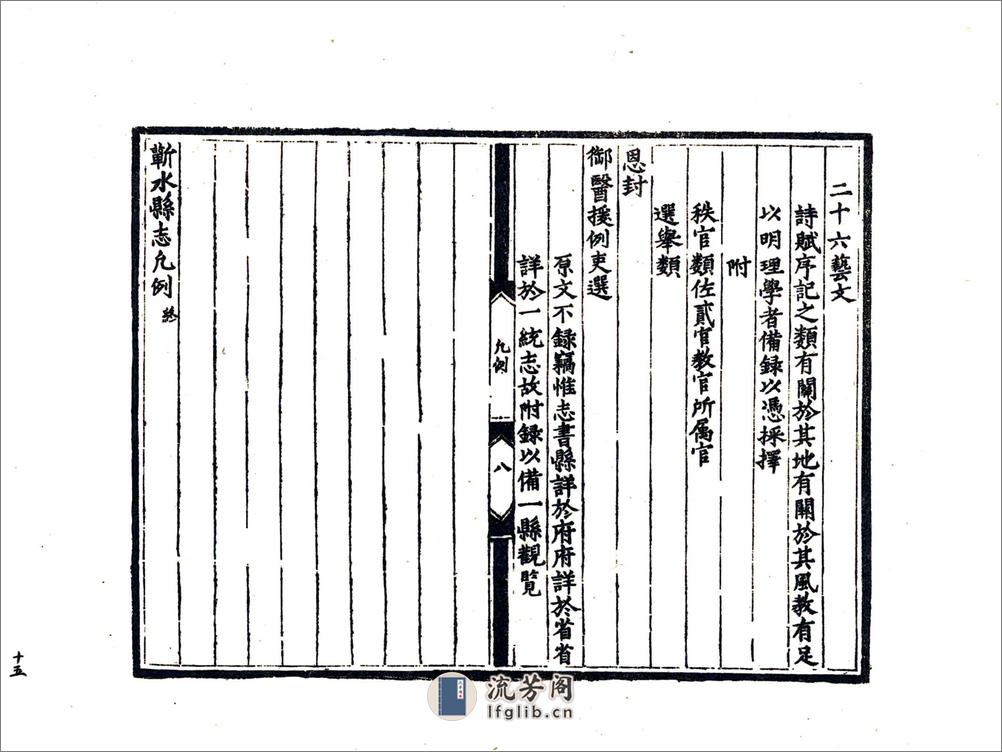 蕲水县志（嘉靖） - 第17页预览图