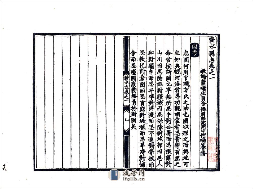 蕲水县志（嘉靖） - 第18页预览图