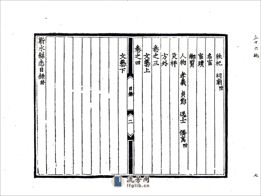 蕲水县志（嘉靖） - 第9页预览图