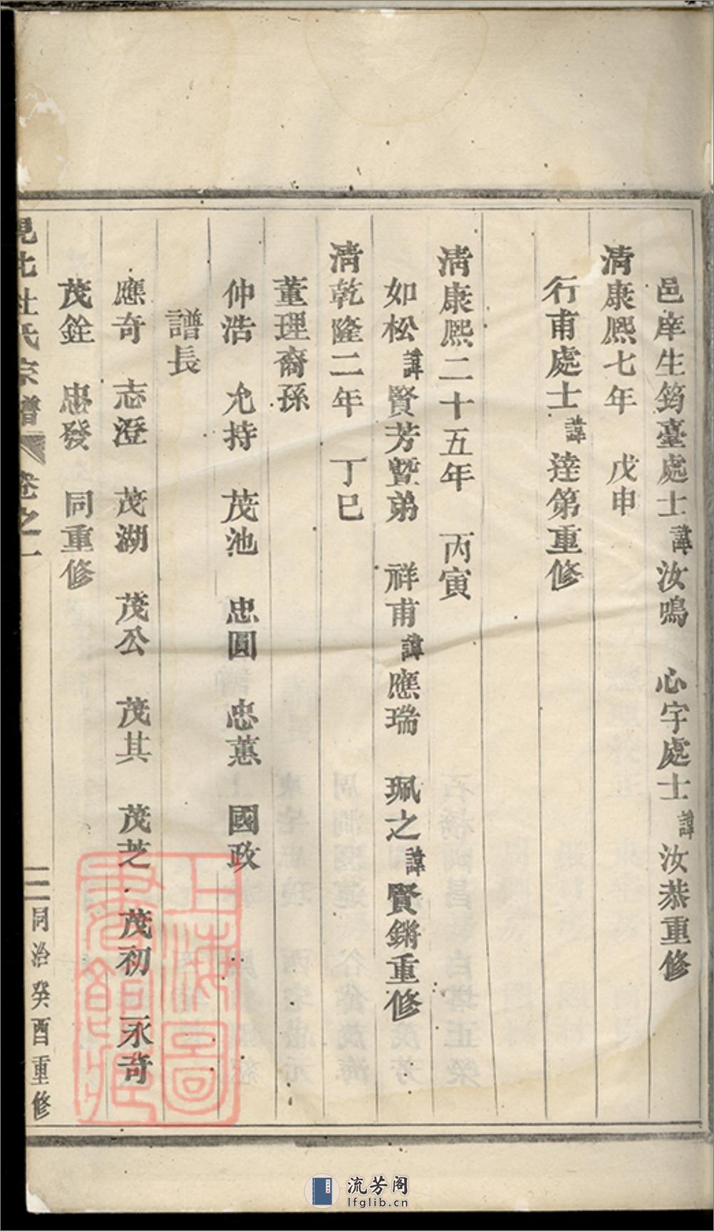 岘北杜氏宗谱：十二卷：[东阳] - 第16页预览图