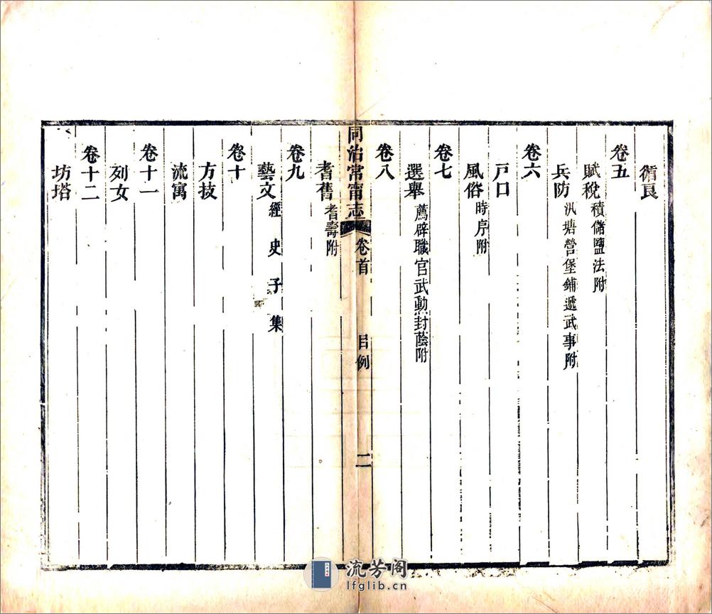 同治常宁志 - 第11页预览图