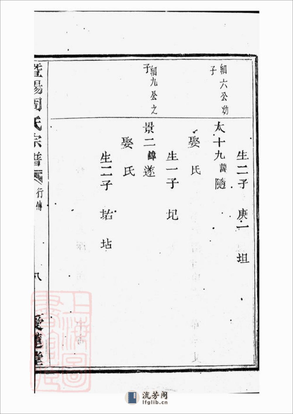 暨阳周氏宗谱：不分卷 - 第18页预览图