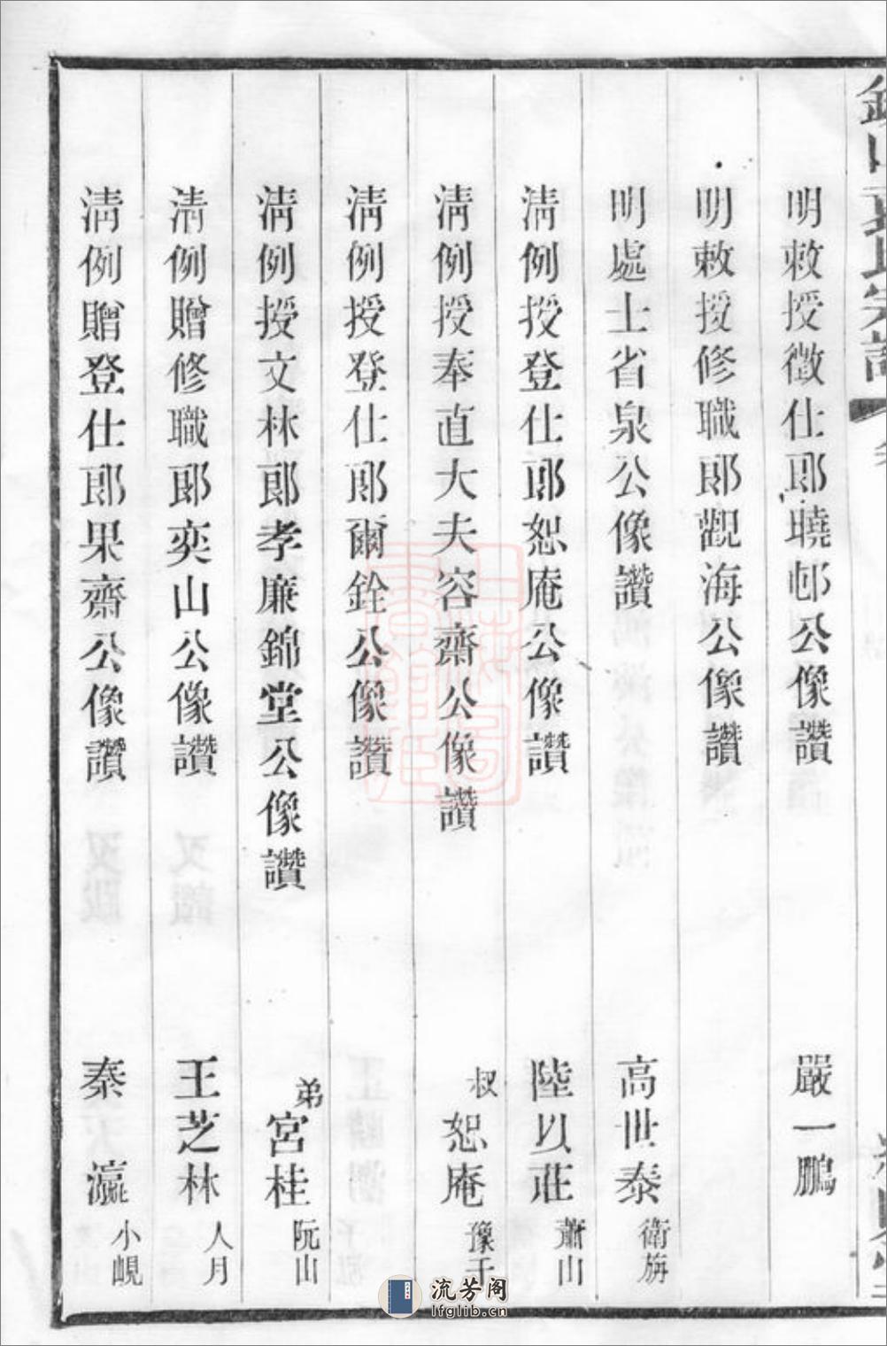 锡山袁氏宗谱：三十二卷，附一卷：[无锡] - 第18页预览图