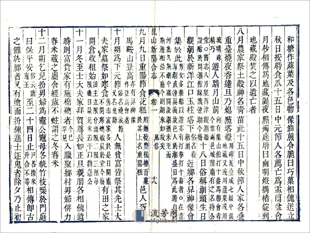 昆山新阳合志（乾隆） - 第18页预览图