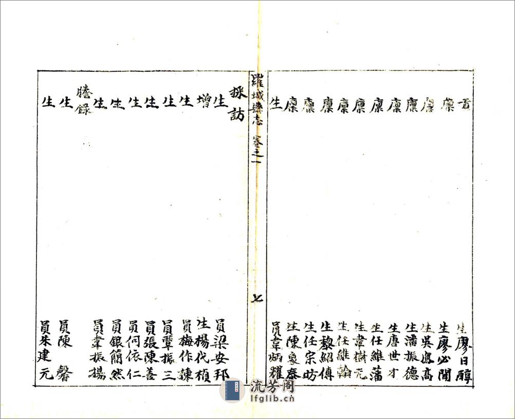 罗城县志（道光） - 第10页预览图