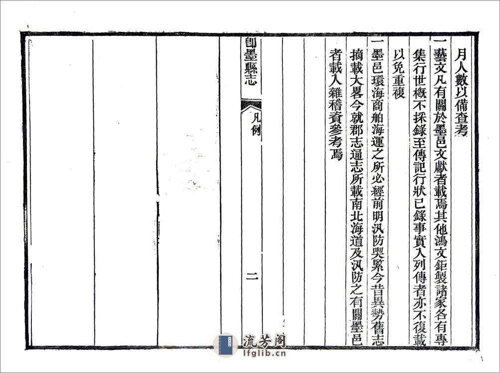 即墨县志（同治） - 第19页预览图