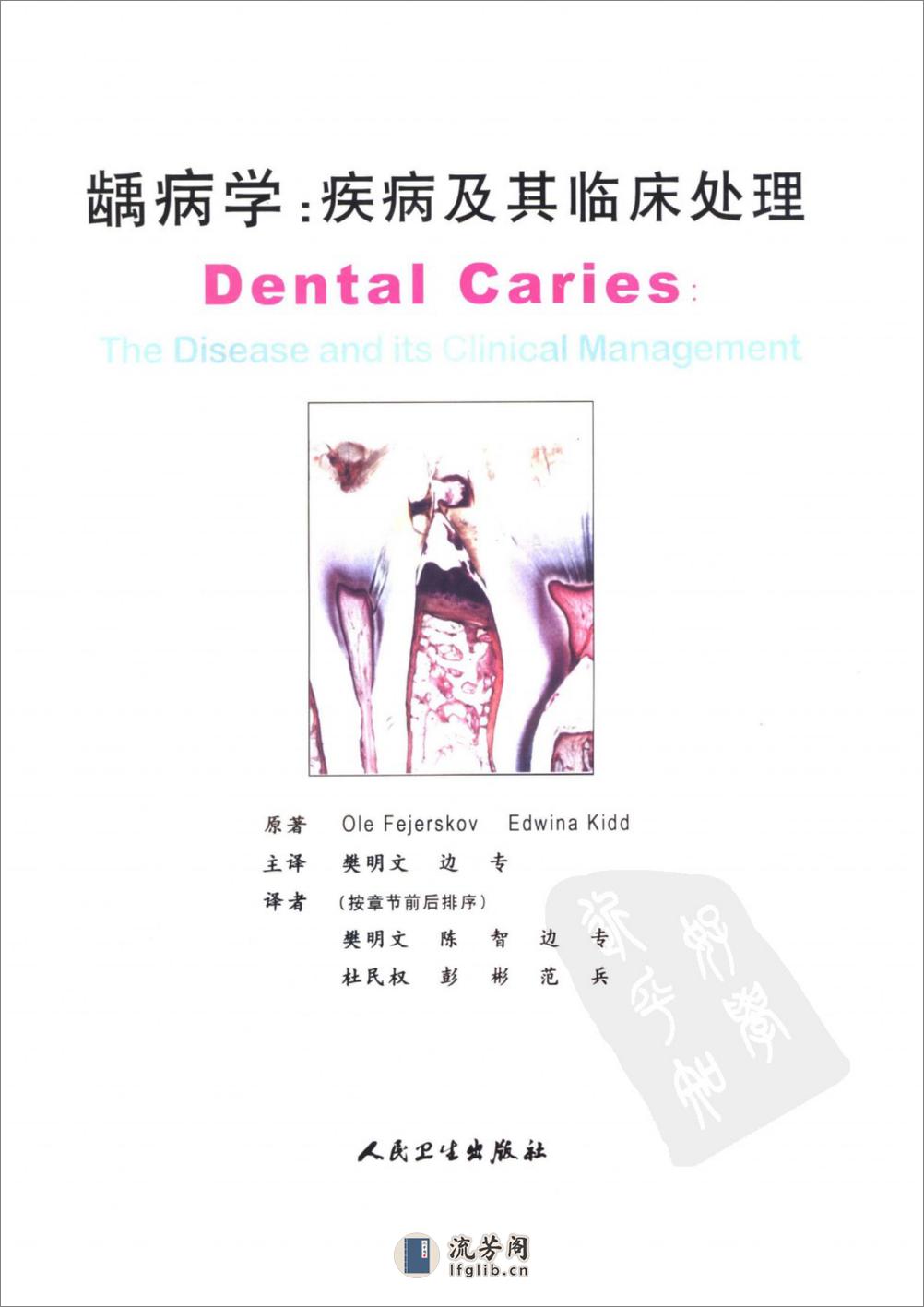 龋病学：疾病及其临床处理 - 第3页预览图