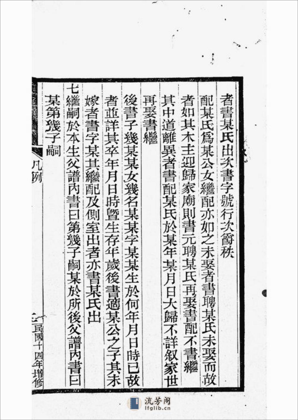 杭州汪氏振绮堂小宗谱：七卷 - 第6页预览图