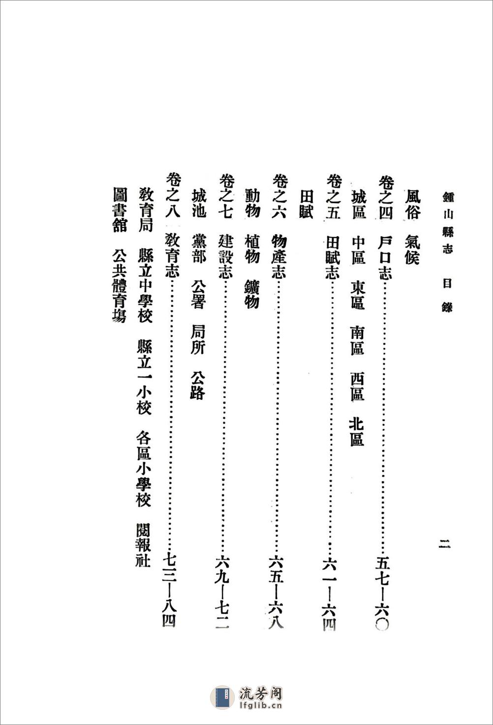 钟山县志（民国） - 第12页预览图