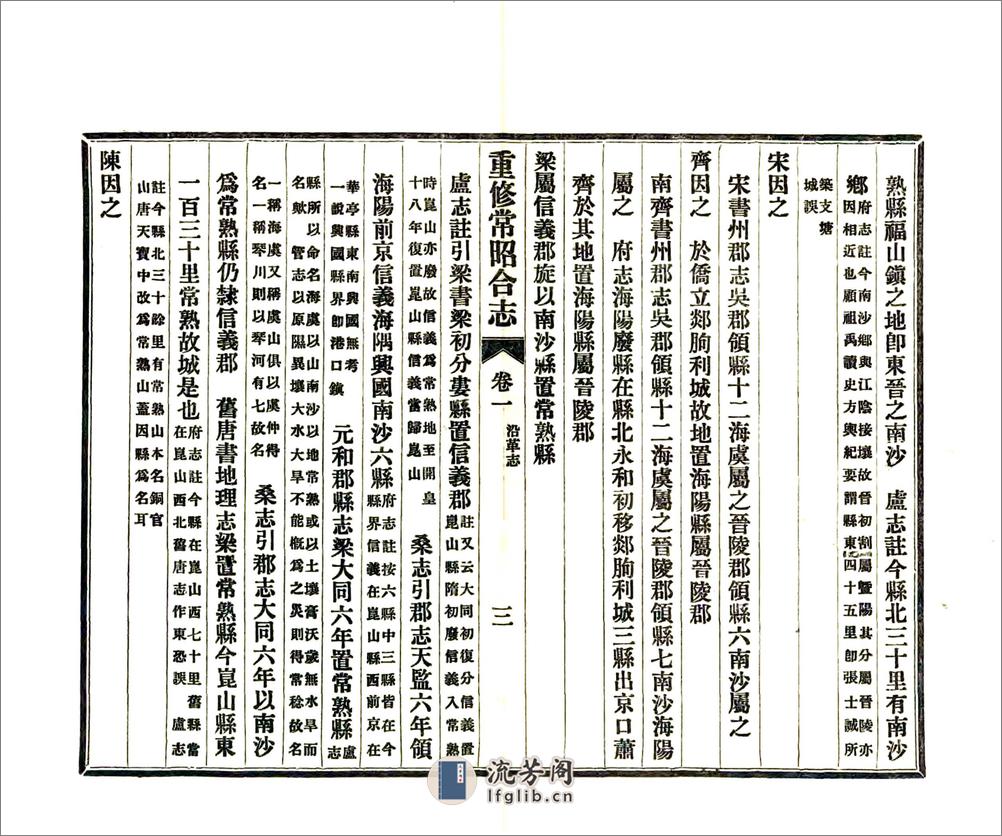 重修常昭合志（民国） - 第12页预览图