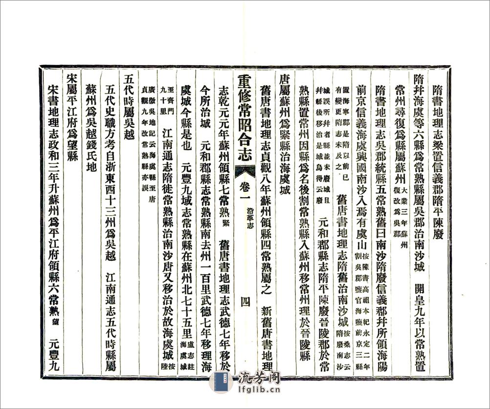 重修常昭合志（民国） - 第13页预览图