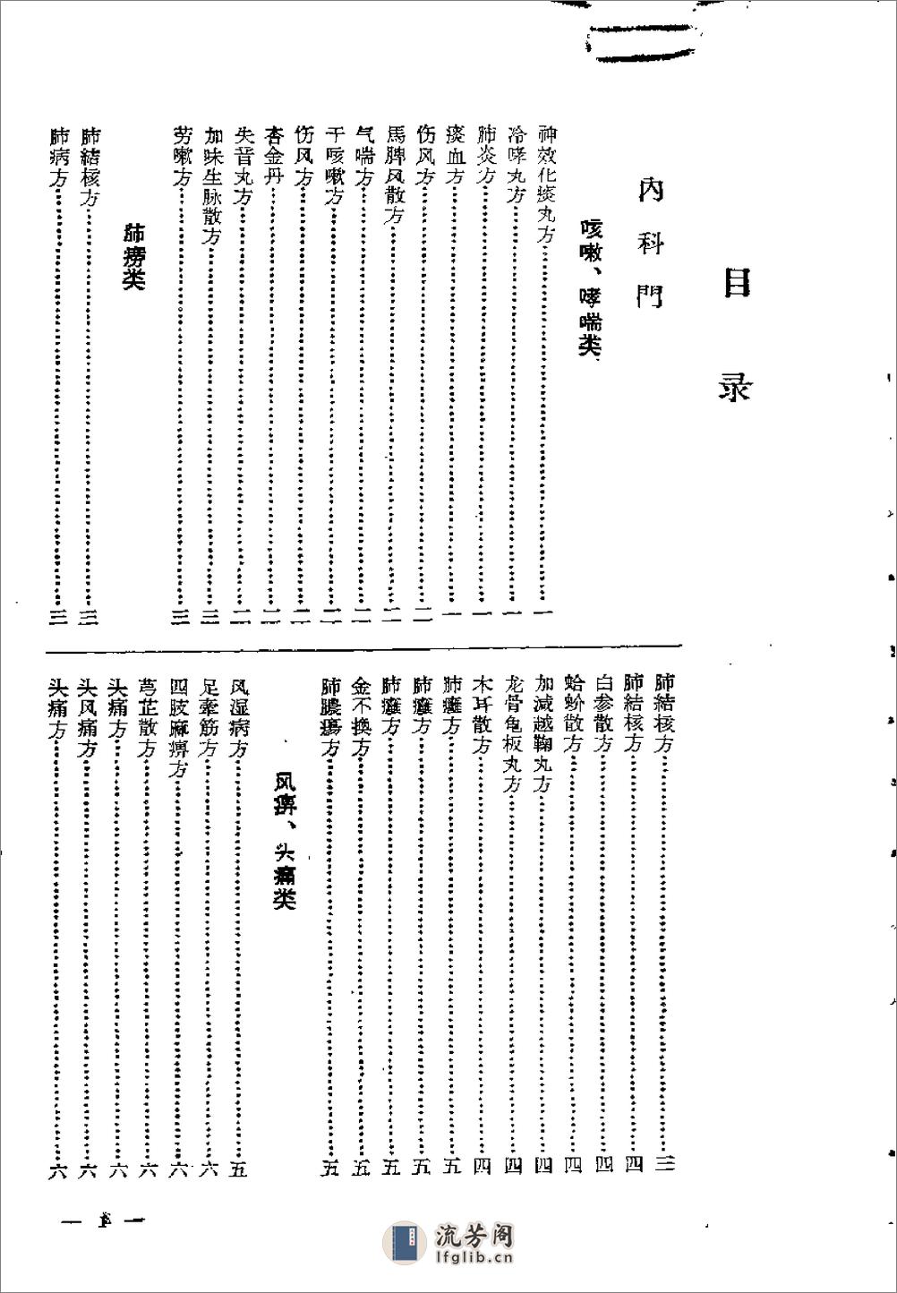 江苏1958中医秘方验方汇编 第二集 - 第2页预览图