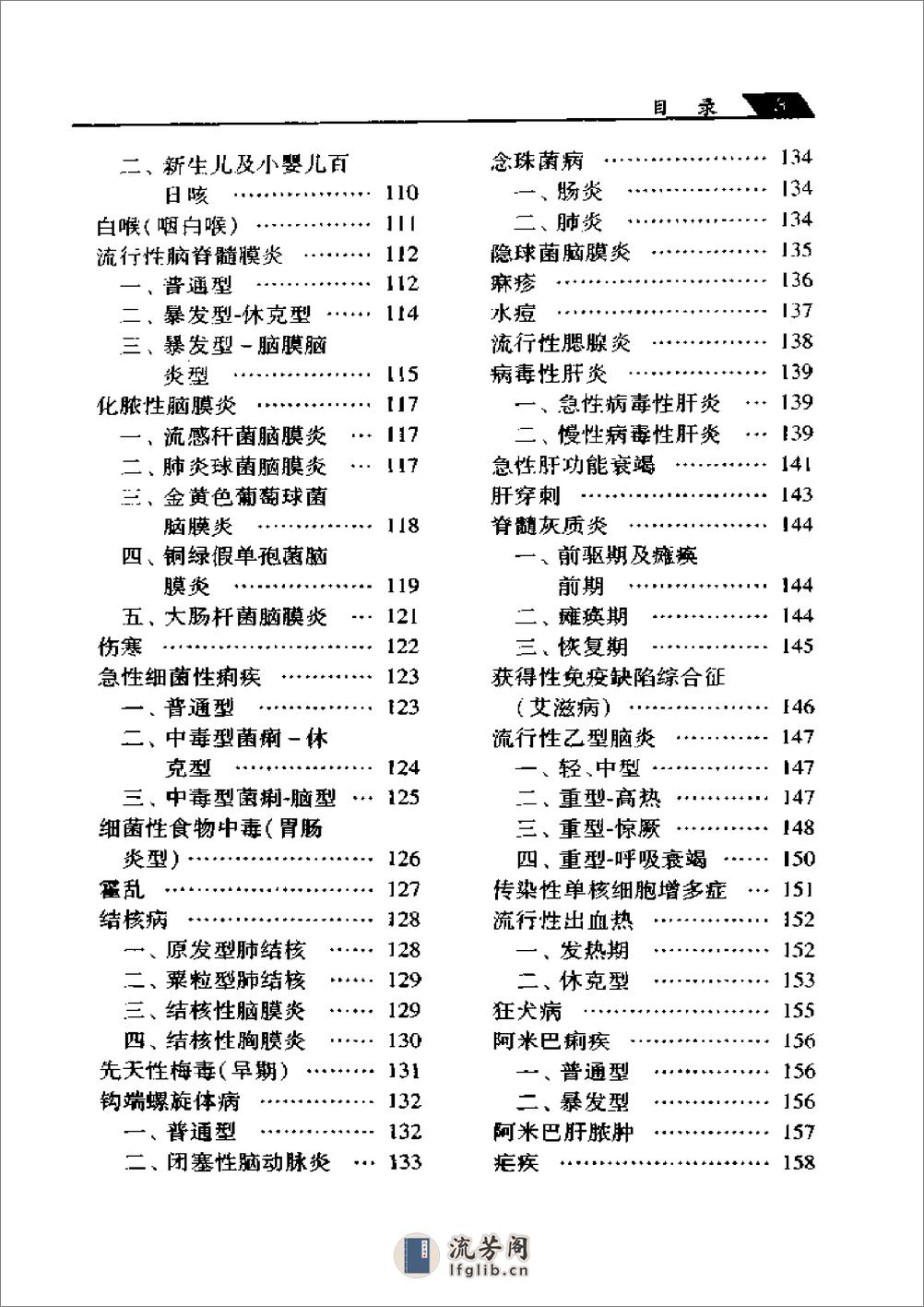 儿科临床医嘱手册 - 第4页预览图