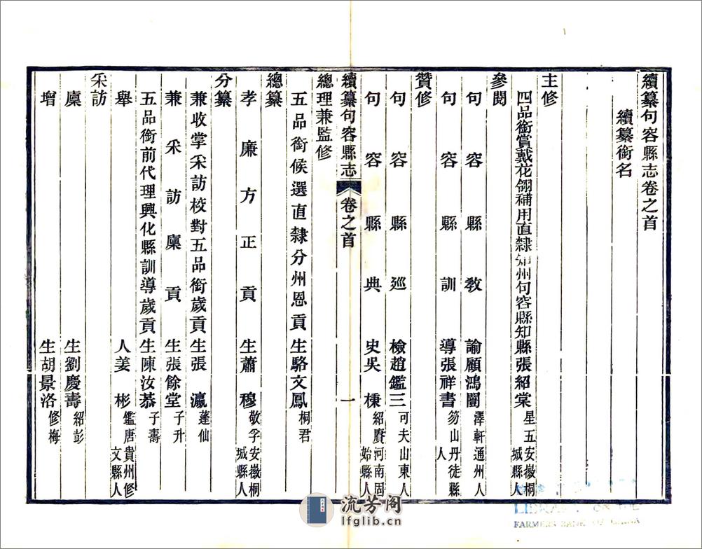 续纂句容县志（光绪） - 第6页预览图