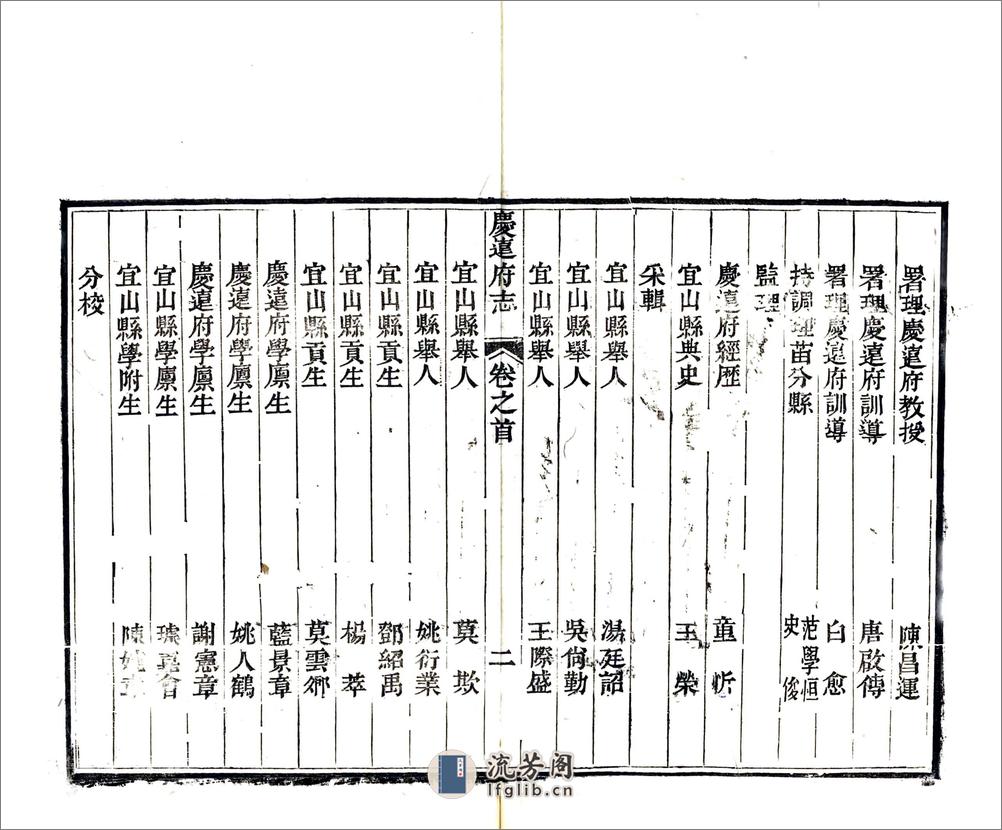 庆远府志（道光） - 第20页预览图