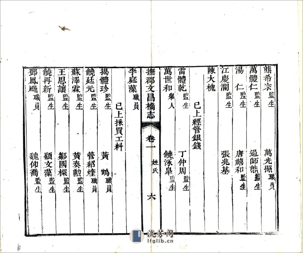 文昌桥志（光绪） - 第19页预览图