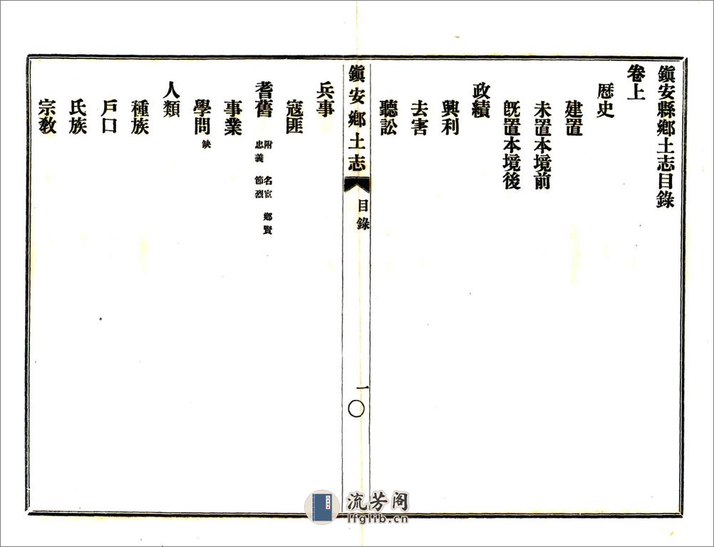 镇安县乡土志（光绪） - 第4页预览图