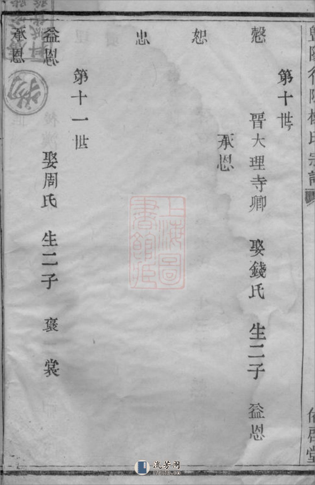 暨阳徐坞杨氏宗谱 - 第14页预览图