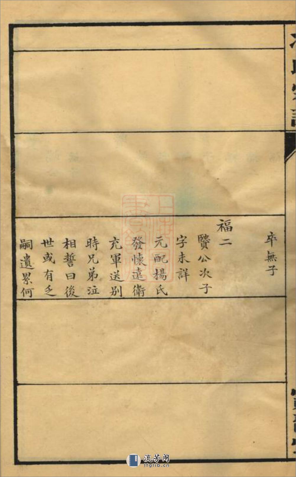 冯氏宗谱：一卷：[常州] - 第13页预览图