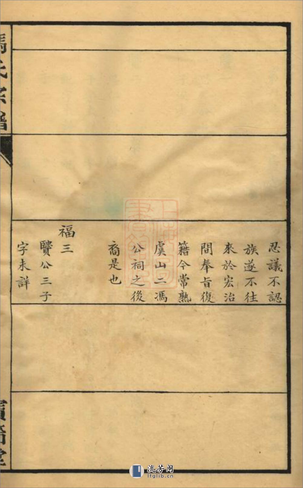 冯氏宗谱：一卷：[常州] - 第14页预览图