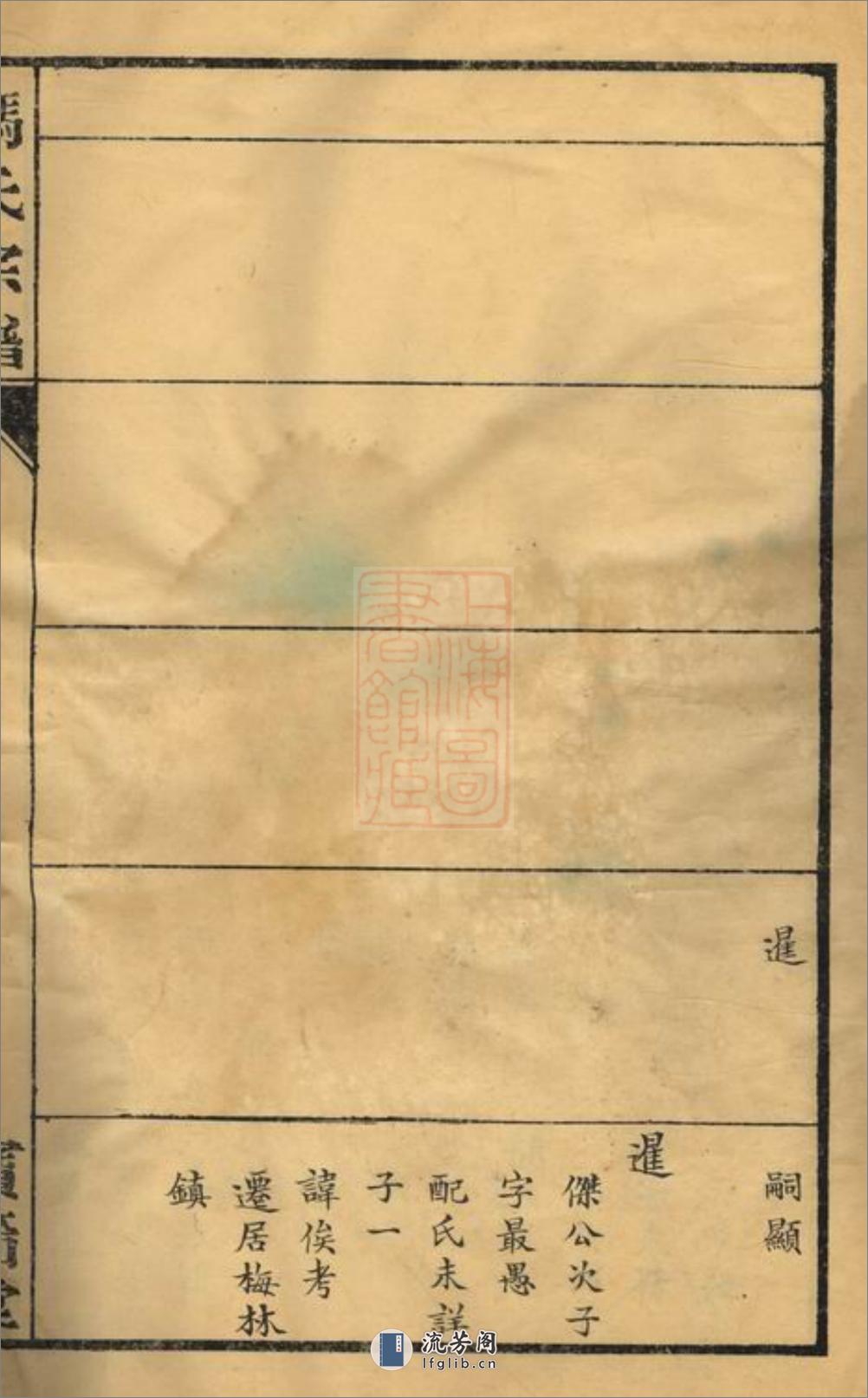 冯氏宗谱：一卷：[常州] - 第8页预览图