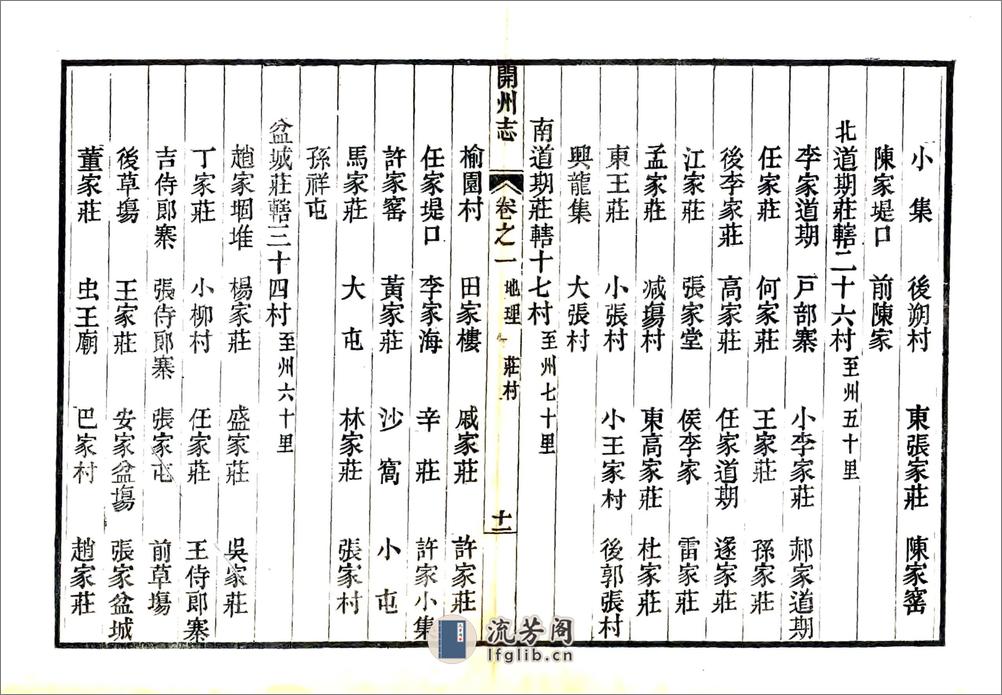 开州志（嘉庆） - 第11页预览图