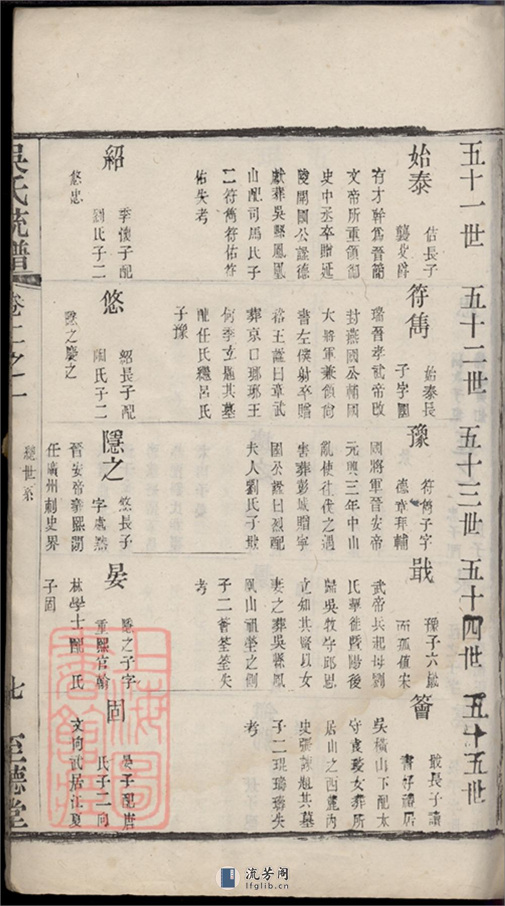 吴氏统谱：[无锡] - 第14页预览图