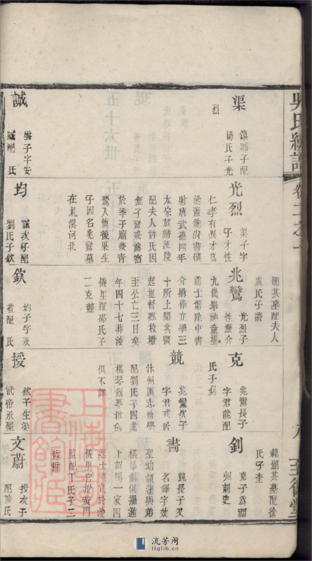 吴氏统谱：[无锡] - 第17页预览图