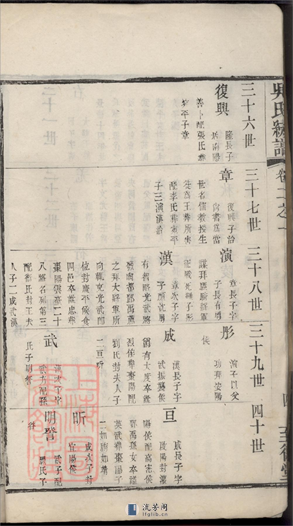 吴氏统谱：[无锡] - 第9页预览图