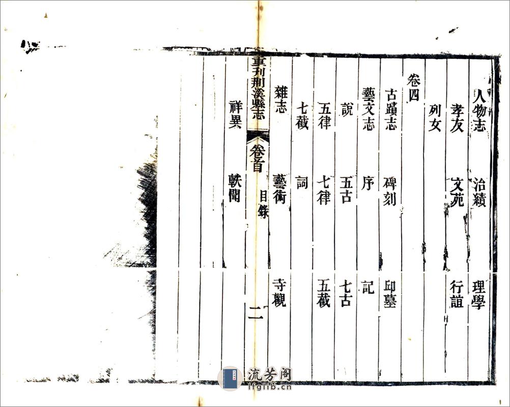 重刊荆溪县志（嘉庆） - 第5页预览图