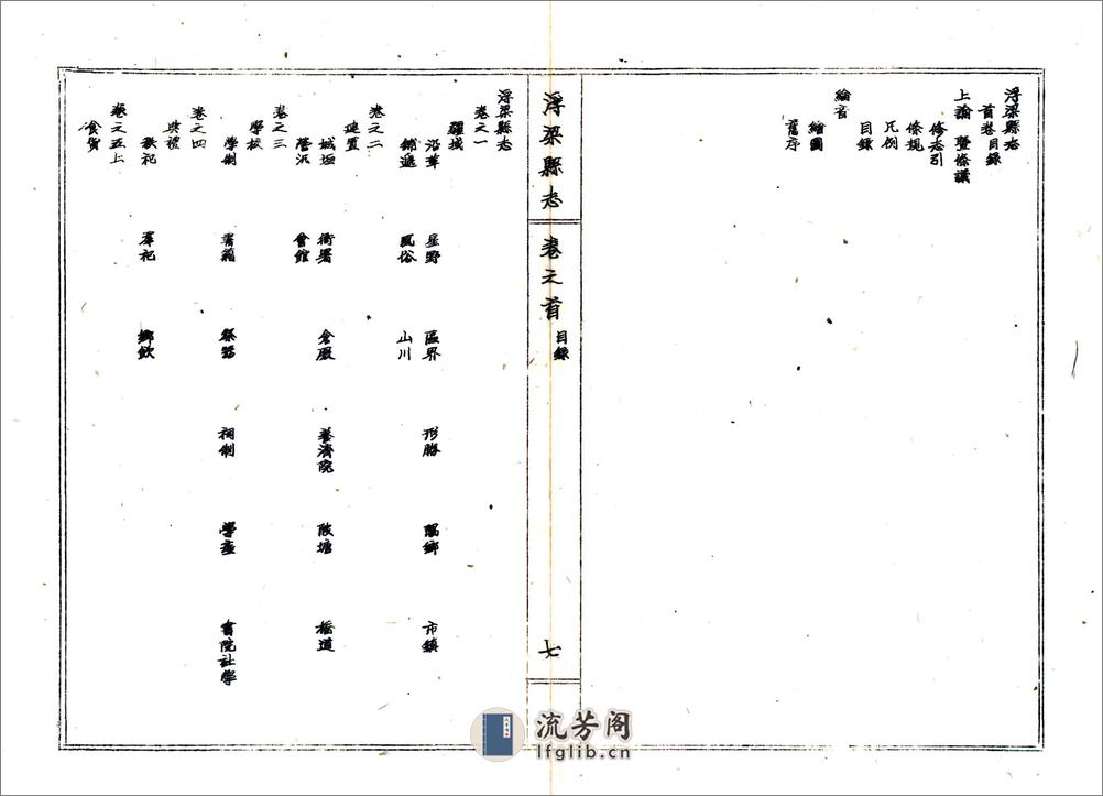 浮梁县志（乾隆） - 第8页预览图