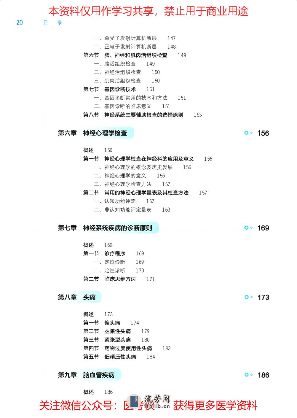 《神经病学》人卫第9版教材--高清彩色 - 第4页预览图