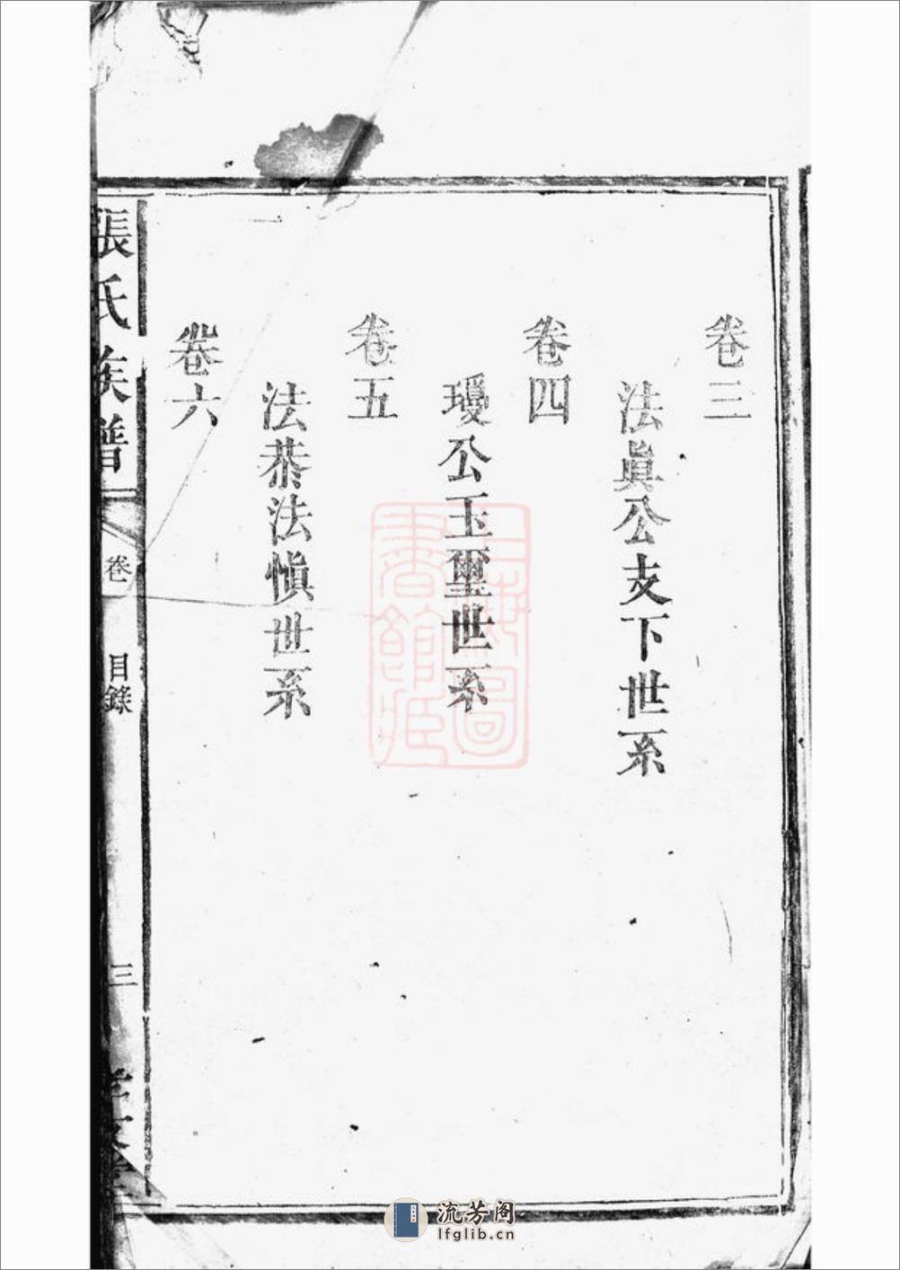 张氏族谱：九卷 - 第6页预览图
