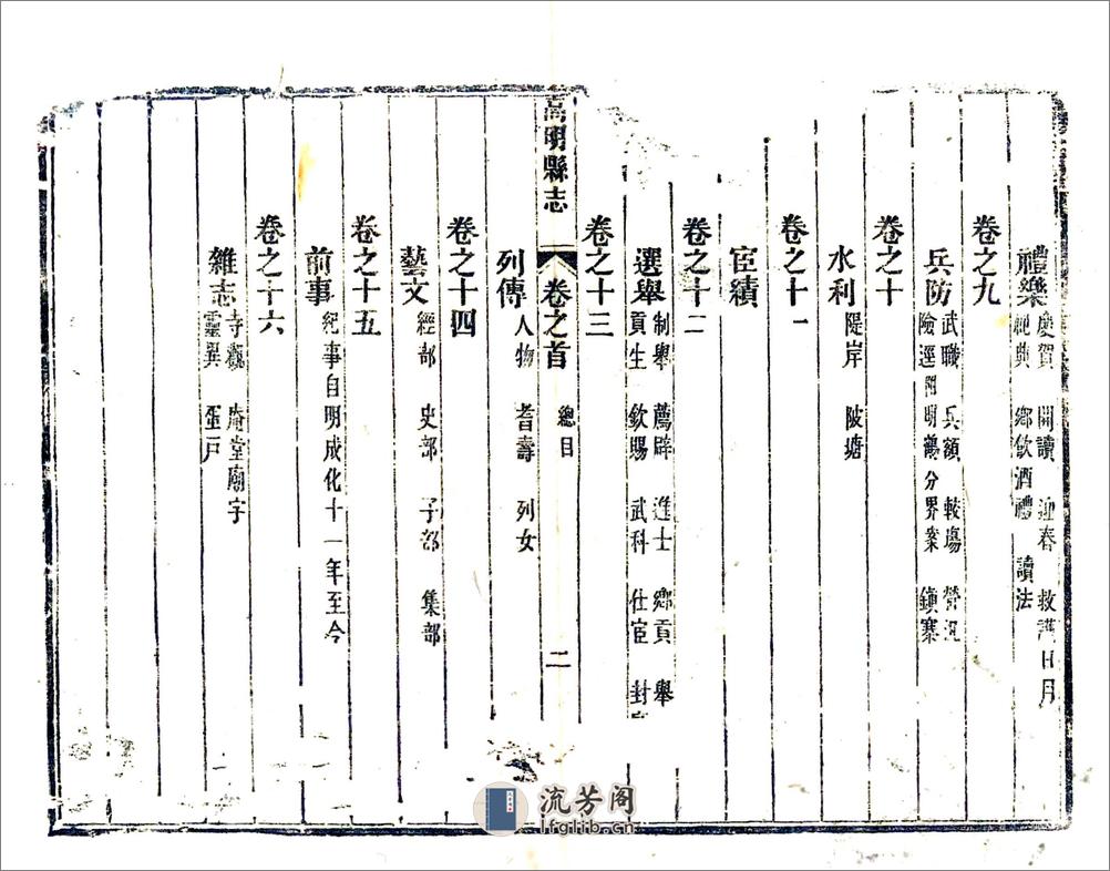 高明县志（光绪） - 第16页预览图