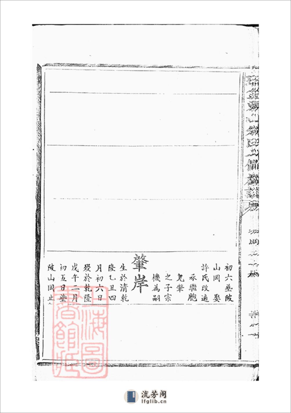 瑞金东山朱氏七修族谱：不分卷 - 第18页预览图