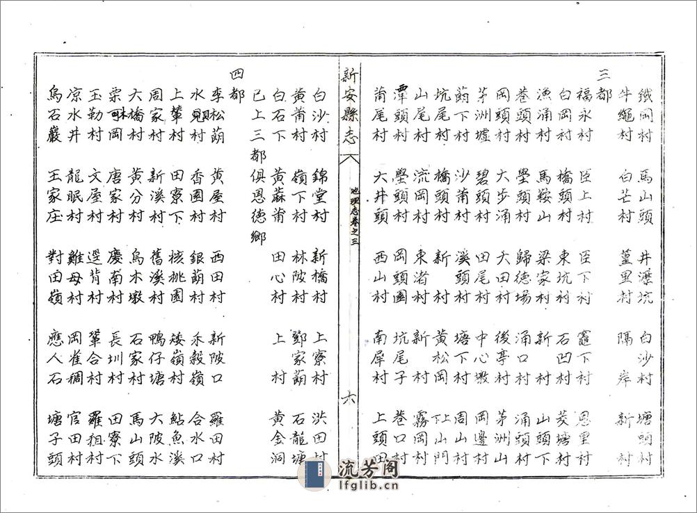 新安县志（康熙） - 第20页预览图