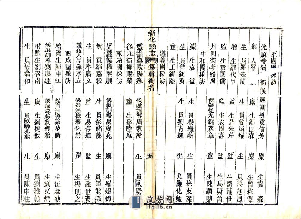 新化县志（同治） - 第13页预览图