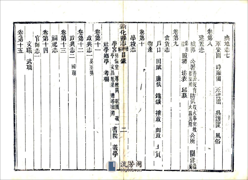 新化县志（同治） - 第5页预览图